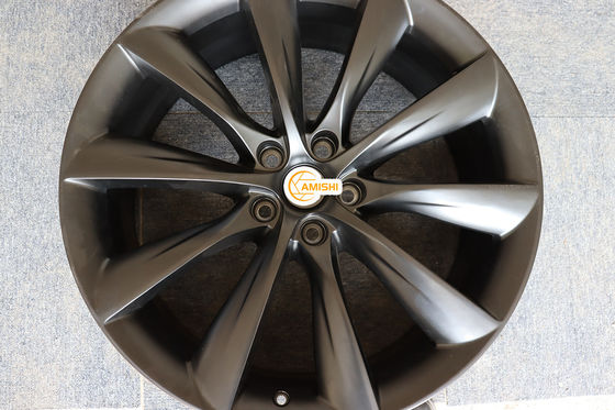64.1 Hole 22 Inch Aluminum Rims , Black 9J 5x120 22 Inch Wheels