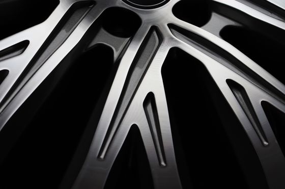 ET37 22 Inch Polished Aluminum Rims , Grey Cast Rim For Audi A8